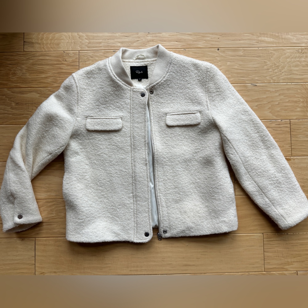 Rails Kinsley Ivory Boucle Jacket